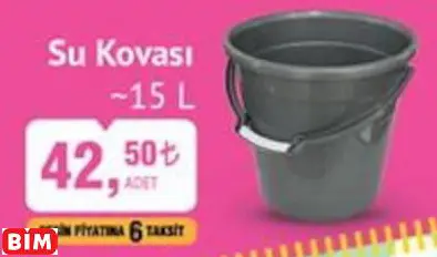 HOBBY LİFE SU KOVASI ~15 L HOBBY LİFE SU KOVASI ~15 L
